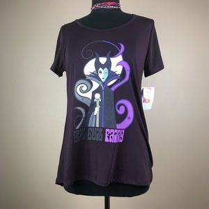 LuLaRoe Disney Villains Maleficent Plum Classic T